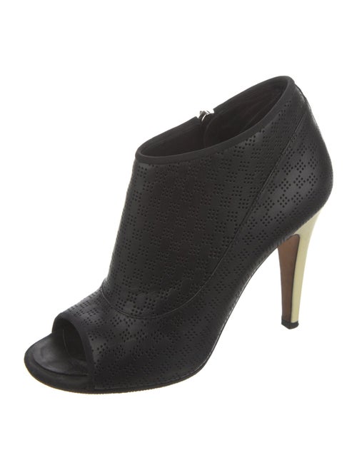 Chanel 2014 Interlocking CC Logo Boots