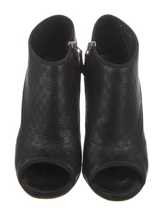 Chanel 2014 Interlocking CC Logo Boots