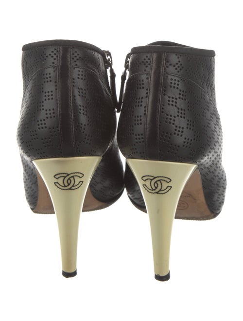 Chanel 2014 Interlocking CC Logo Boots