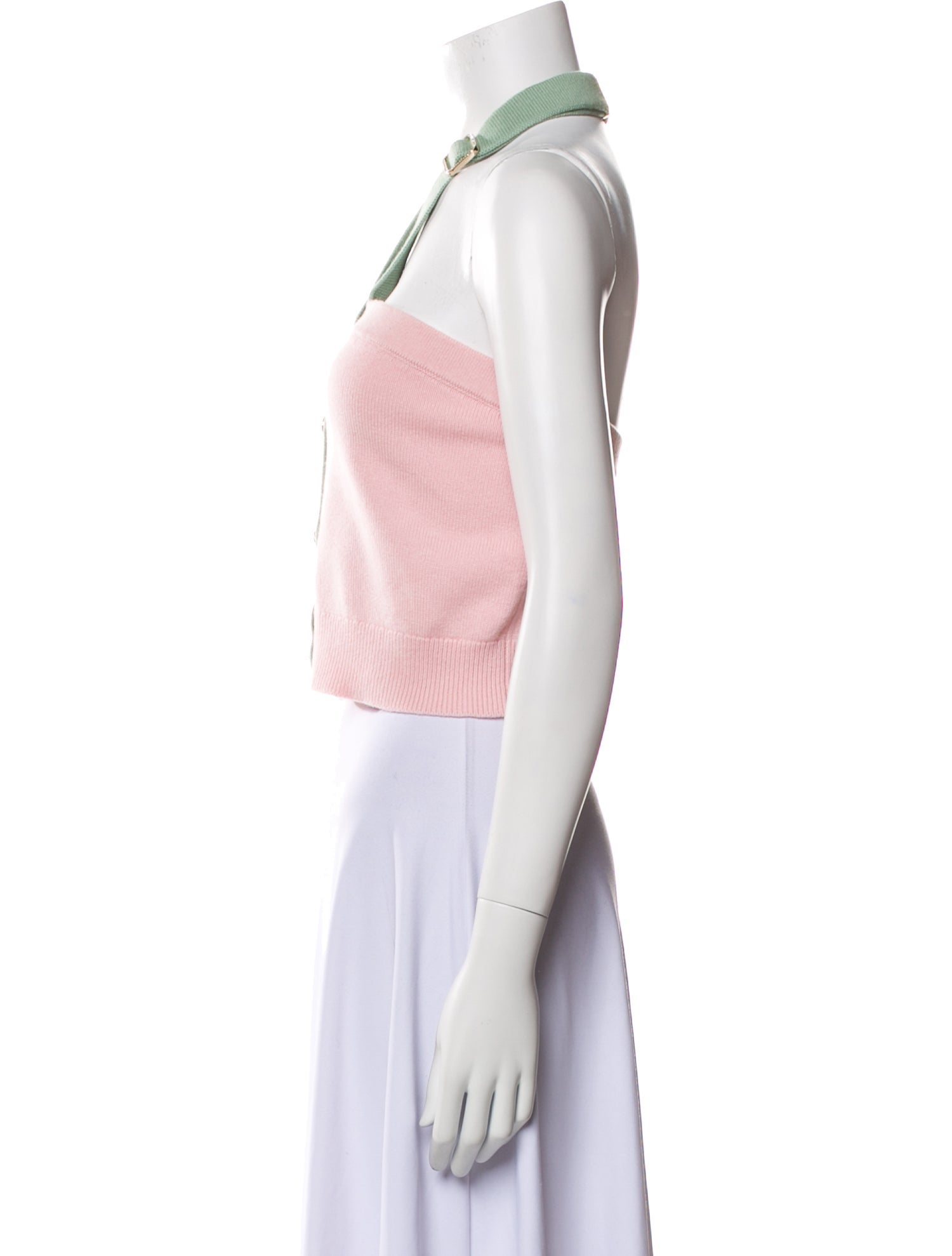 Chanel 2024 Cashmere Crop Top