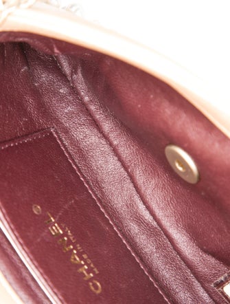 Chanel Pearly Flap Wallet On Chain