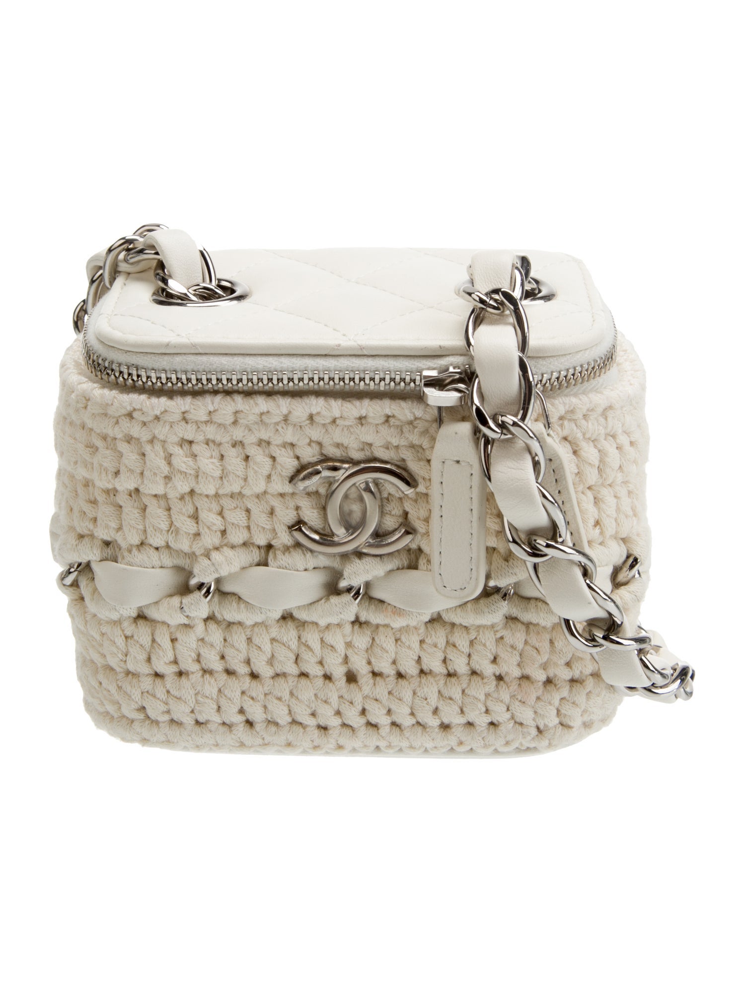 Chanel Mini Crochet Vanity Case