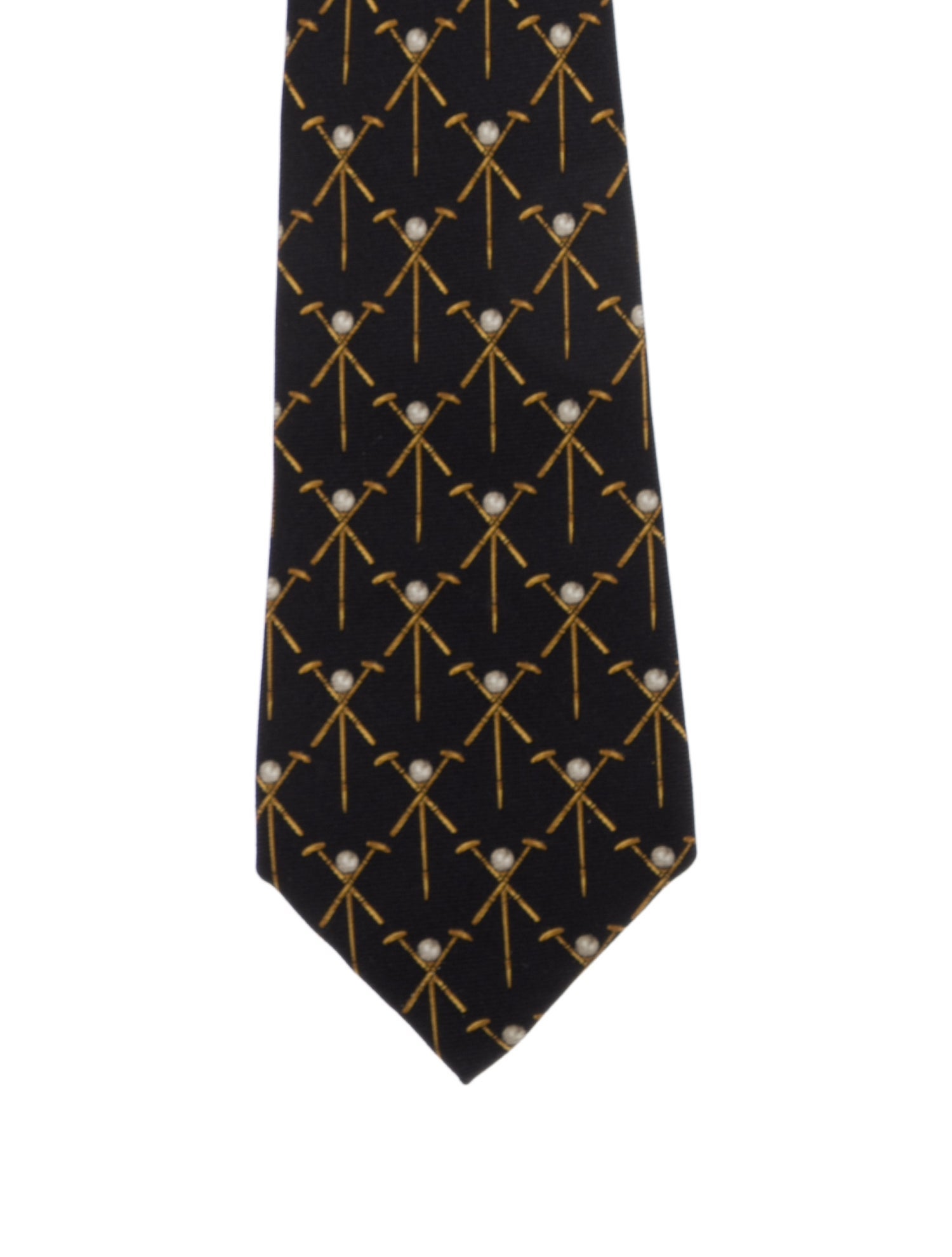 Chanel Printed Silk Tie