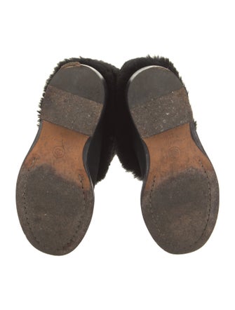 Chanel 2014 Interlocking CC Logo Boots