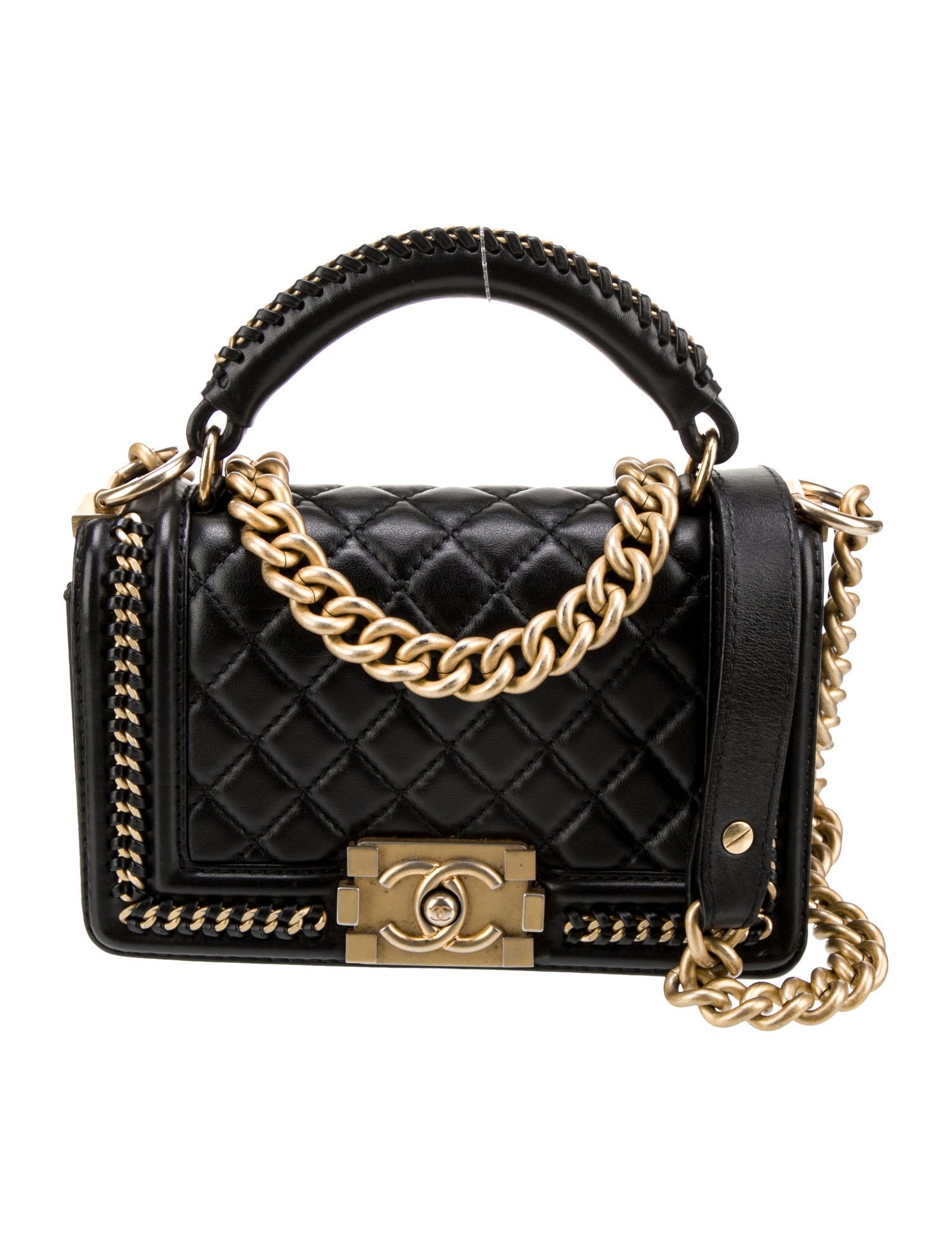 Chanel Small Top Handle Boy Bag