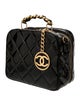Chanel Patent Top Handle Vanity Case