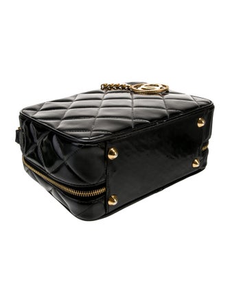 Chanel Patent Top Handle Vanity Case