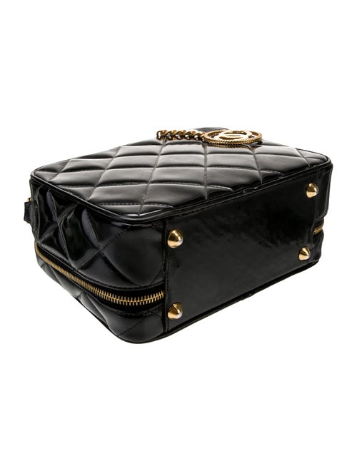 Chanel Patent Top Handle Vanity Case