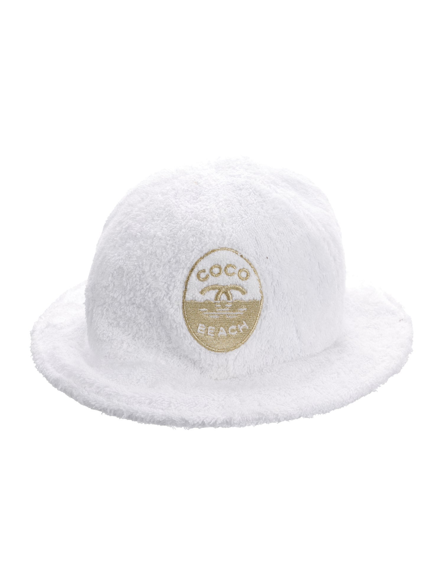 Chanel CC Coco Beach Bucket Hat