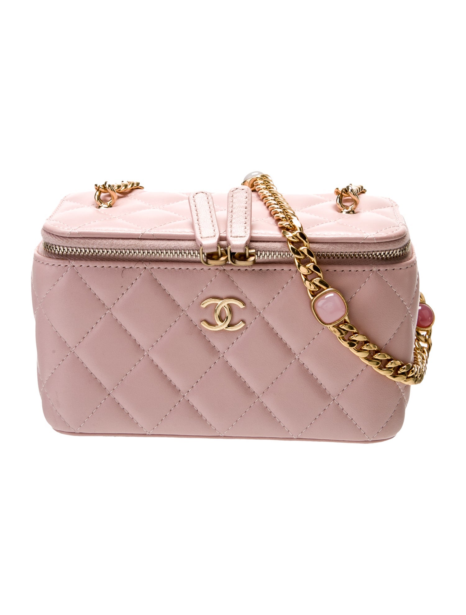 Chanel 2022 Small Vanity Case w/ Chain