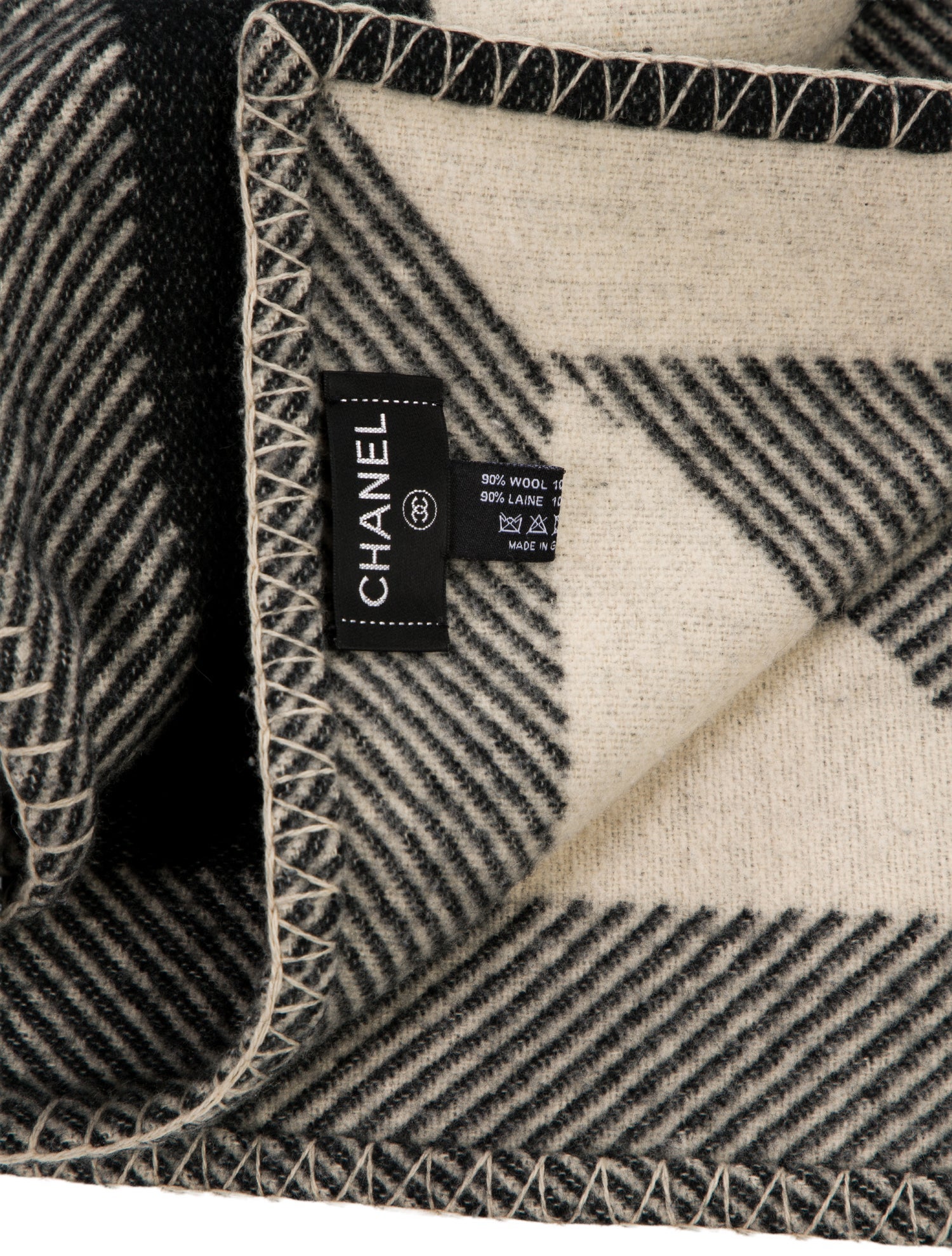 Chanel CC Throw Blanket