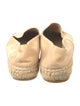 Chanel Interlocking CC Logo Leather Espadrilles