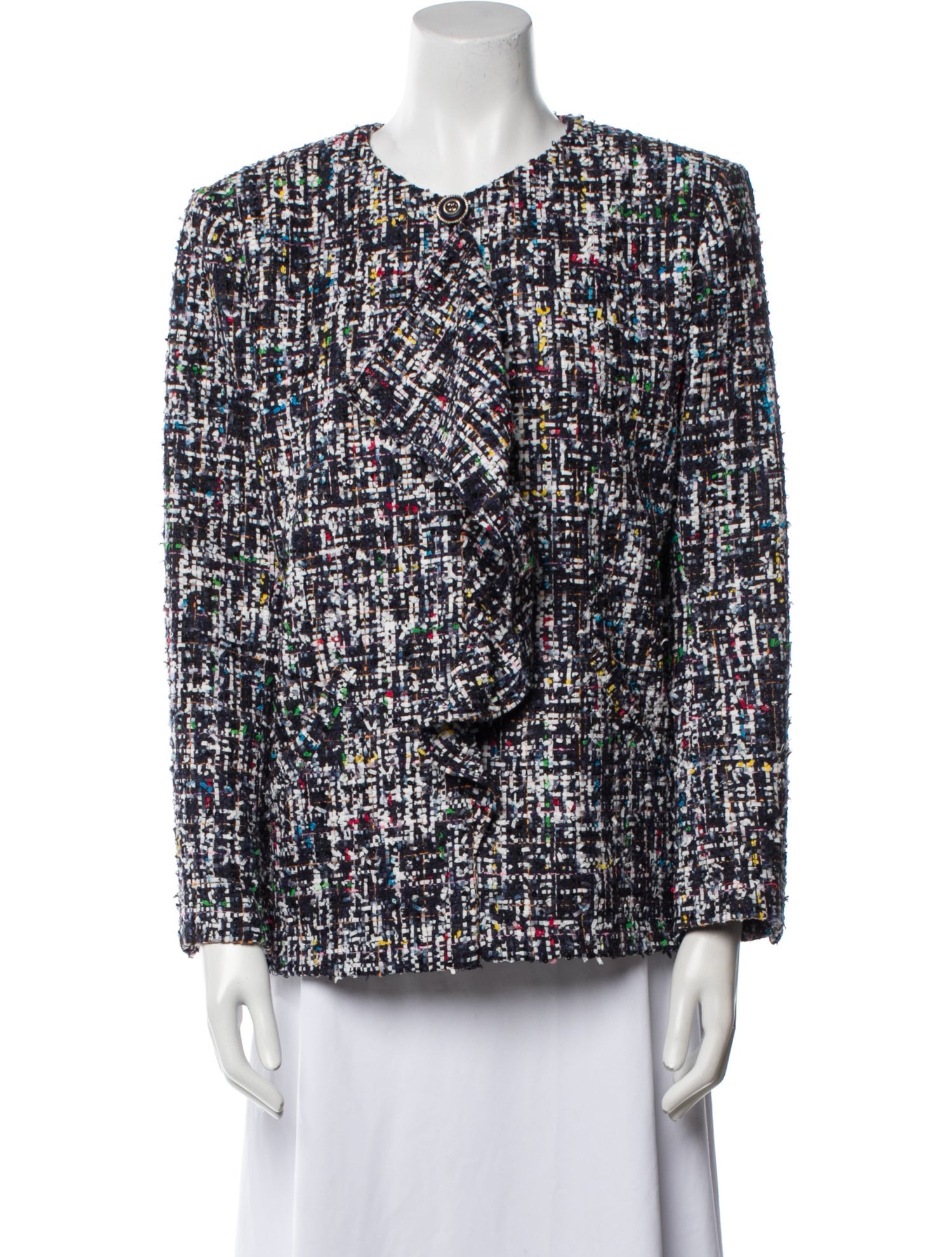 Chanel 2020 Tweed Pattern Evening Jacket