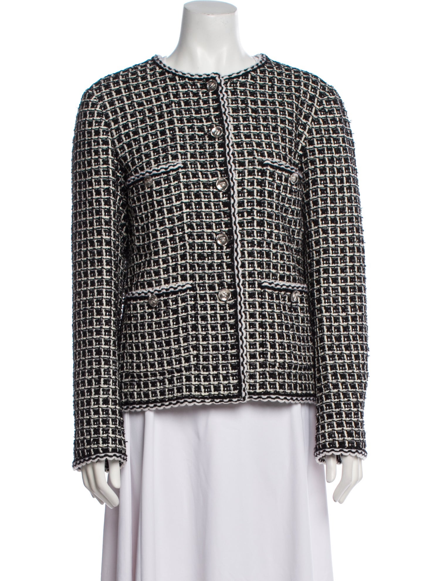 Chanel 2025 Tweed Pattern Jacket