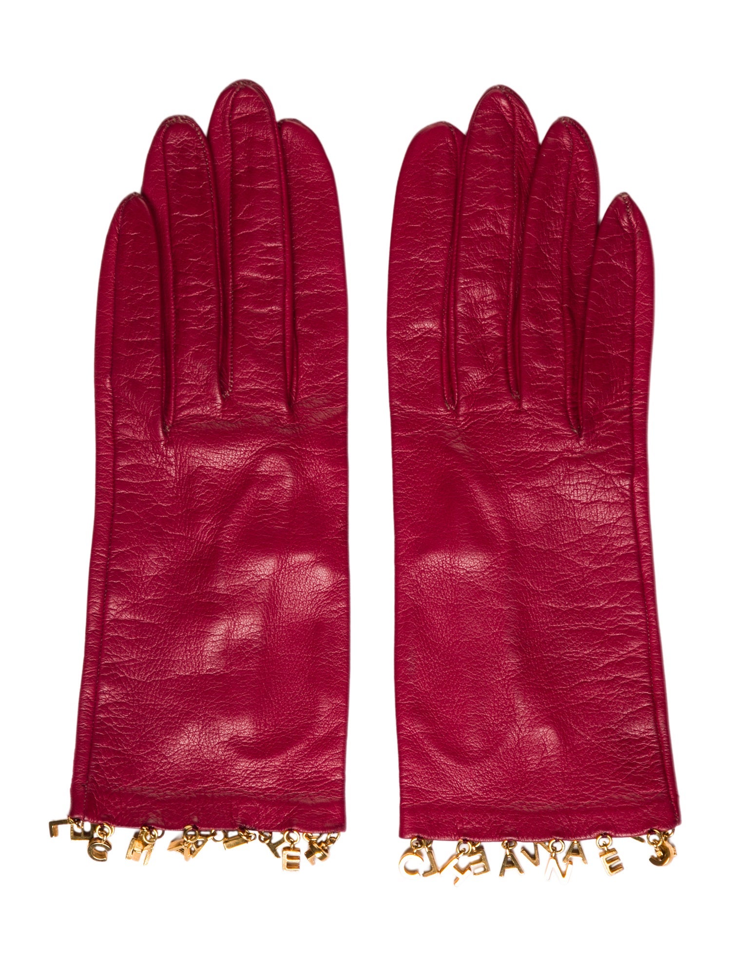 Chanel Vintage Leather Gloves
