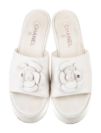 Chanel 2024 Interlocking CC Logo Slides