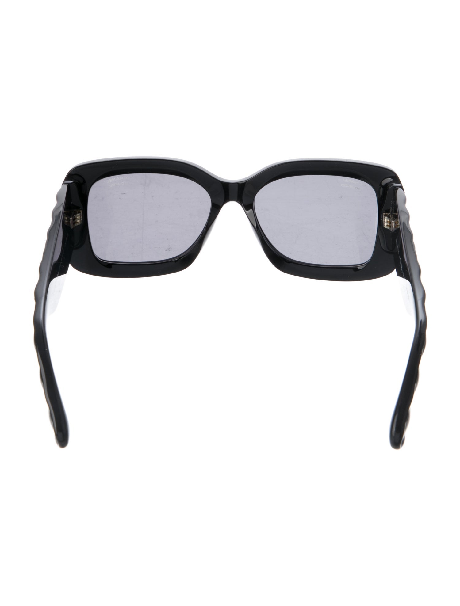 Chanel Interlocking CC Logo Oversize Sunglasses