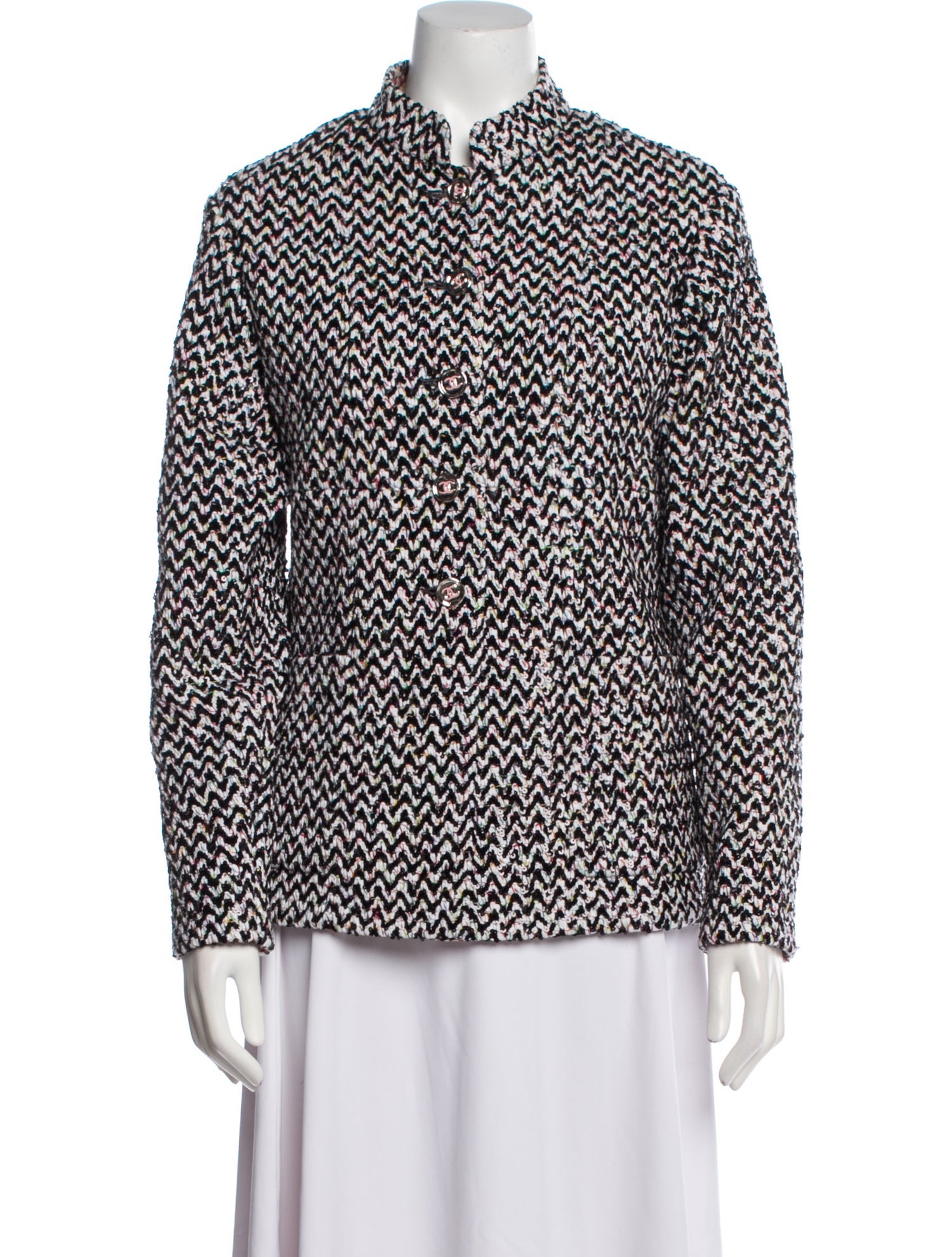 Chanel 2023 Striped Jacket