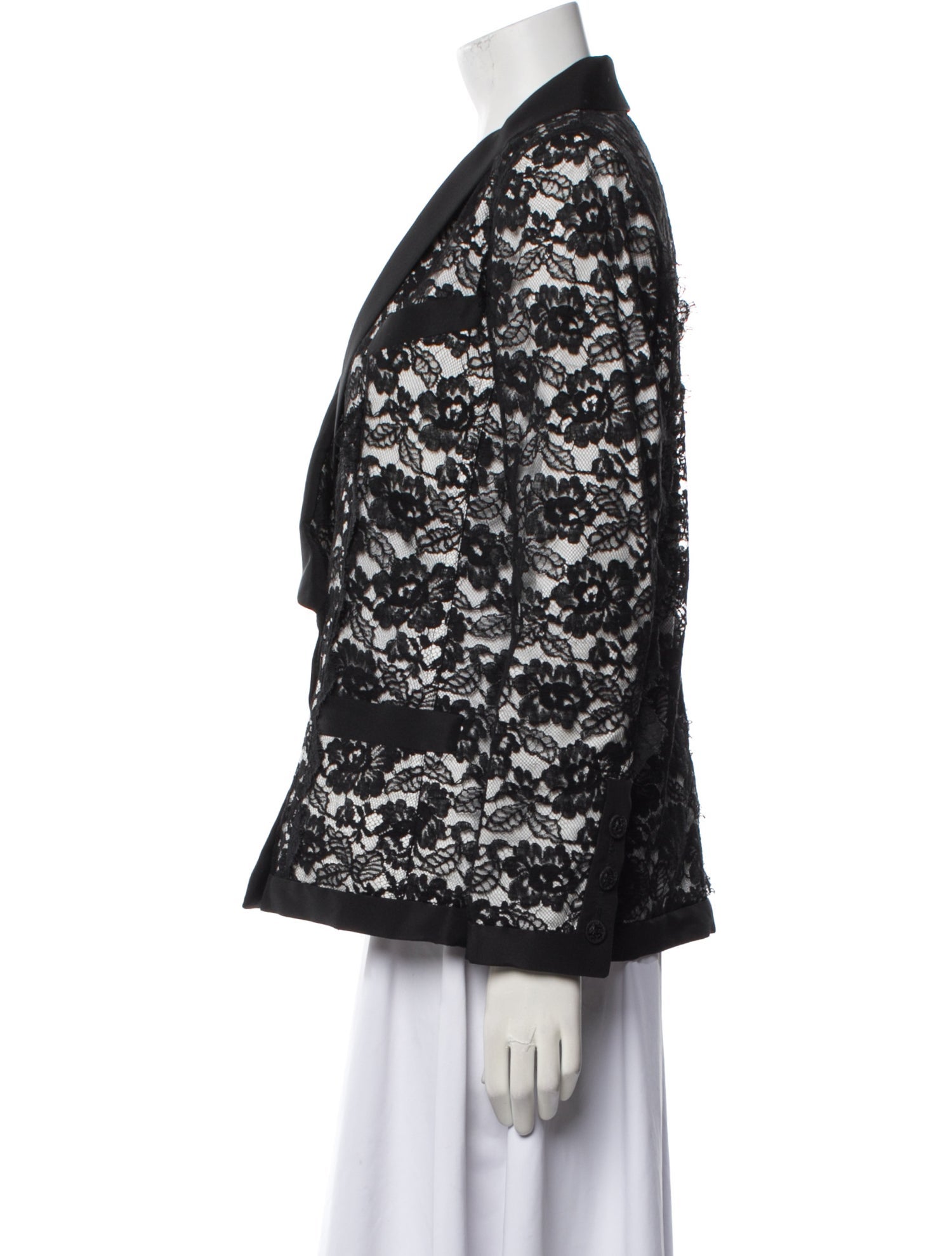 Chanel 2014 Lace Pattern Blazer