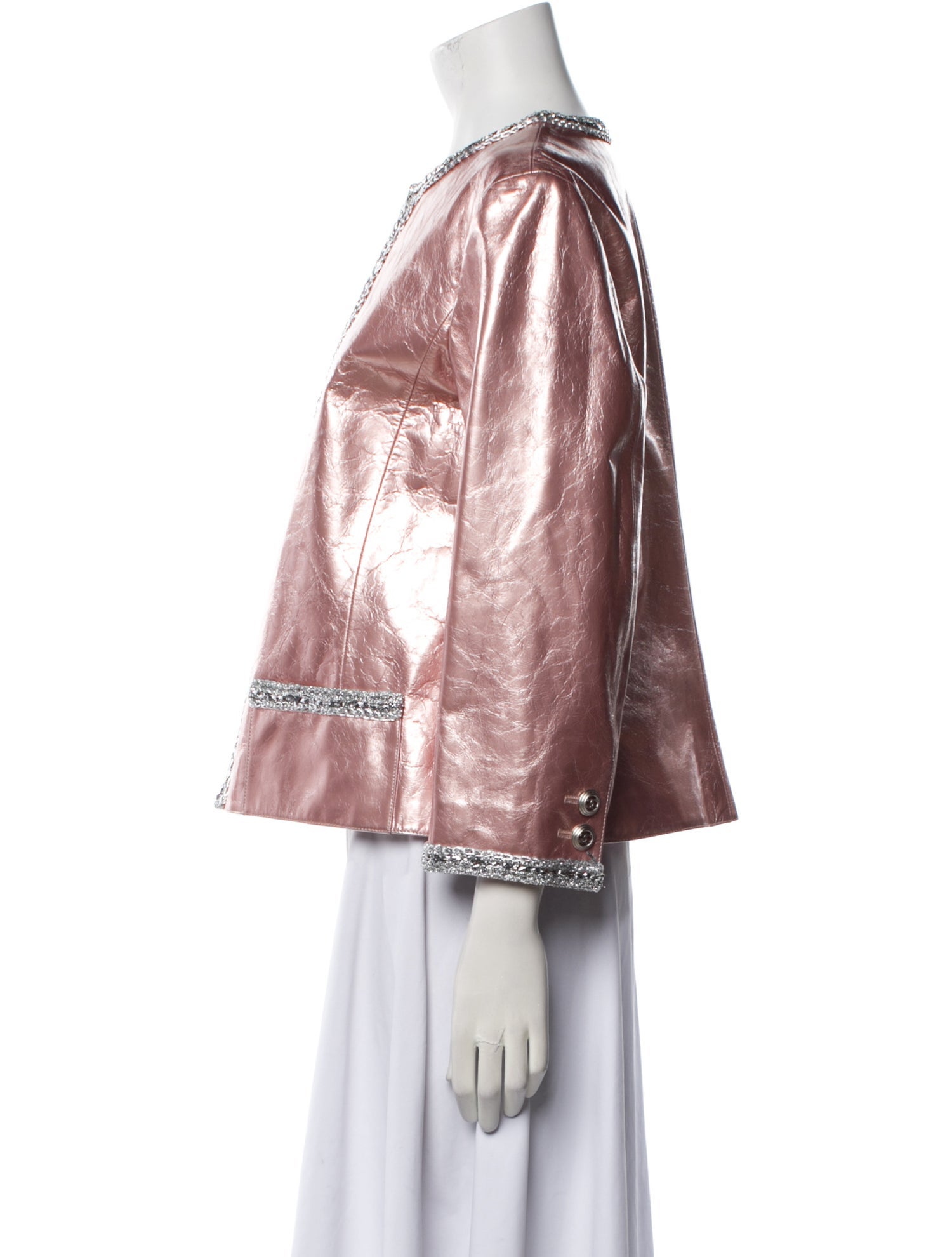 Chanel 2020 Leather Evening Jacket