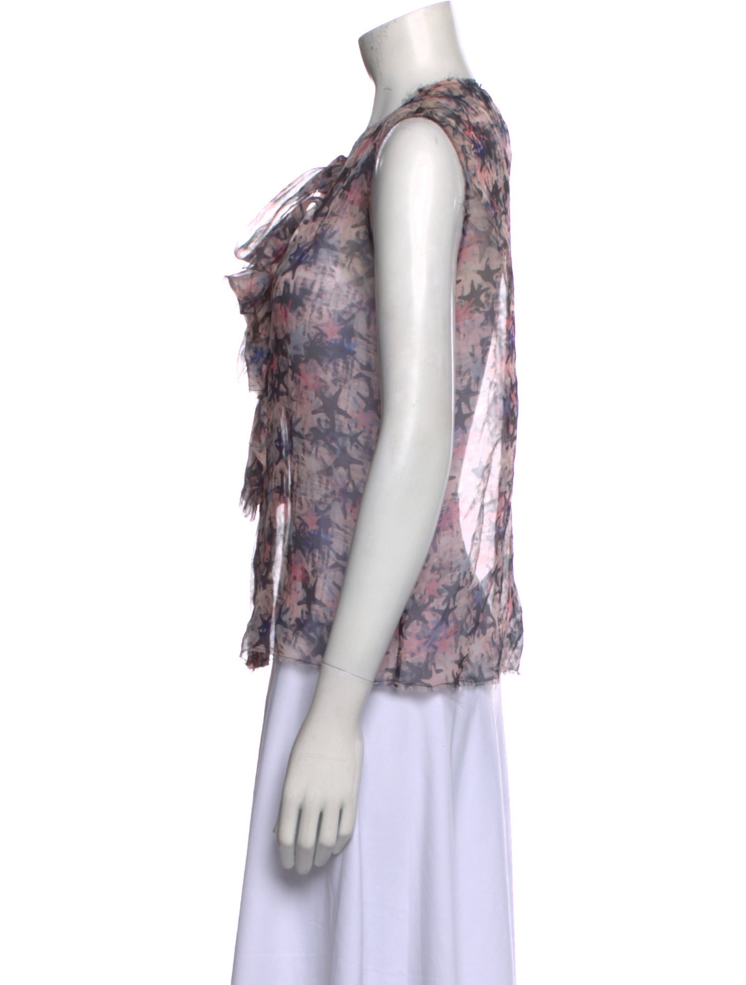 Chanel 2012 Silk Blouse