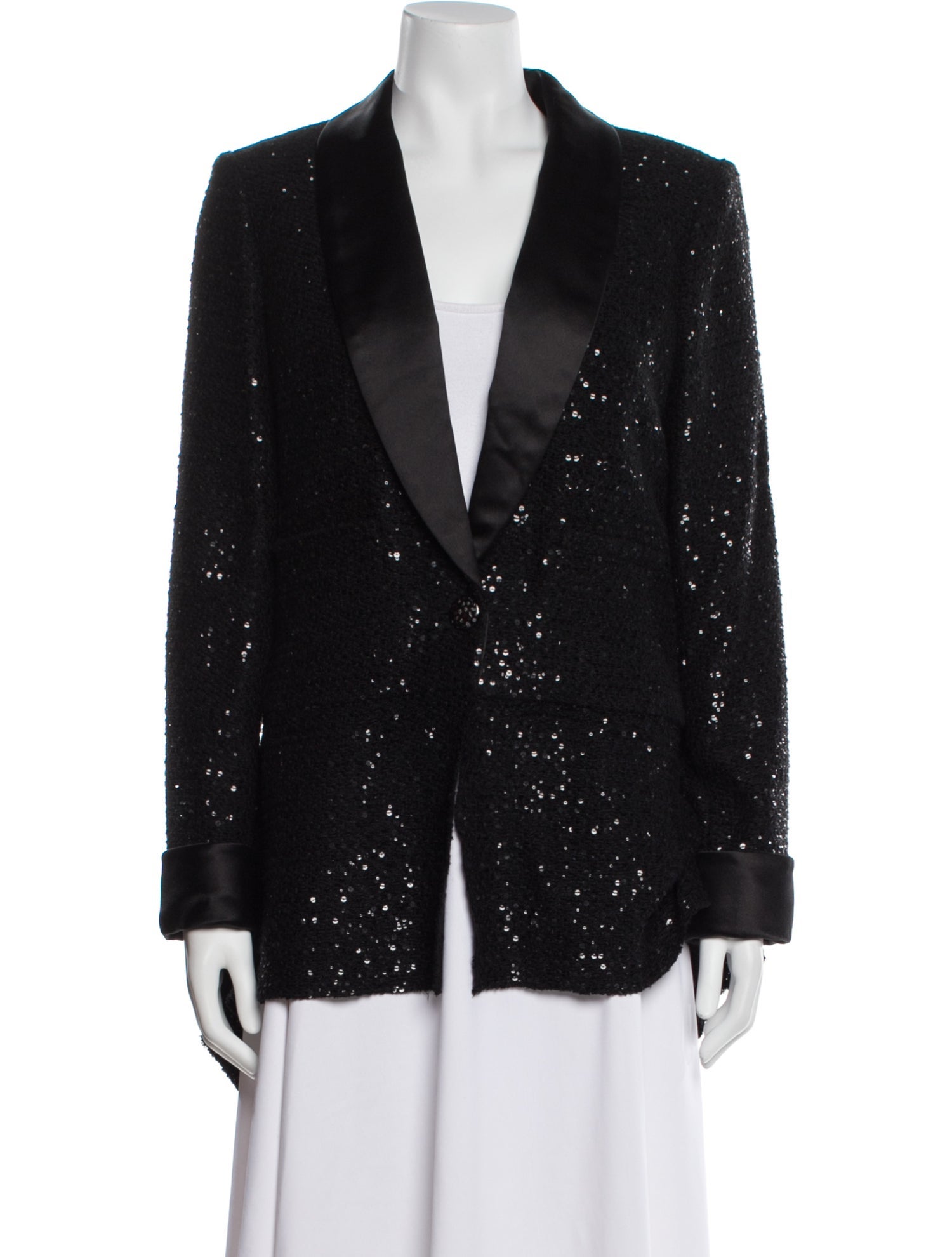 Chanel 2018 Printed Evening Jacket