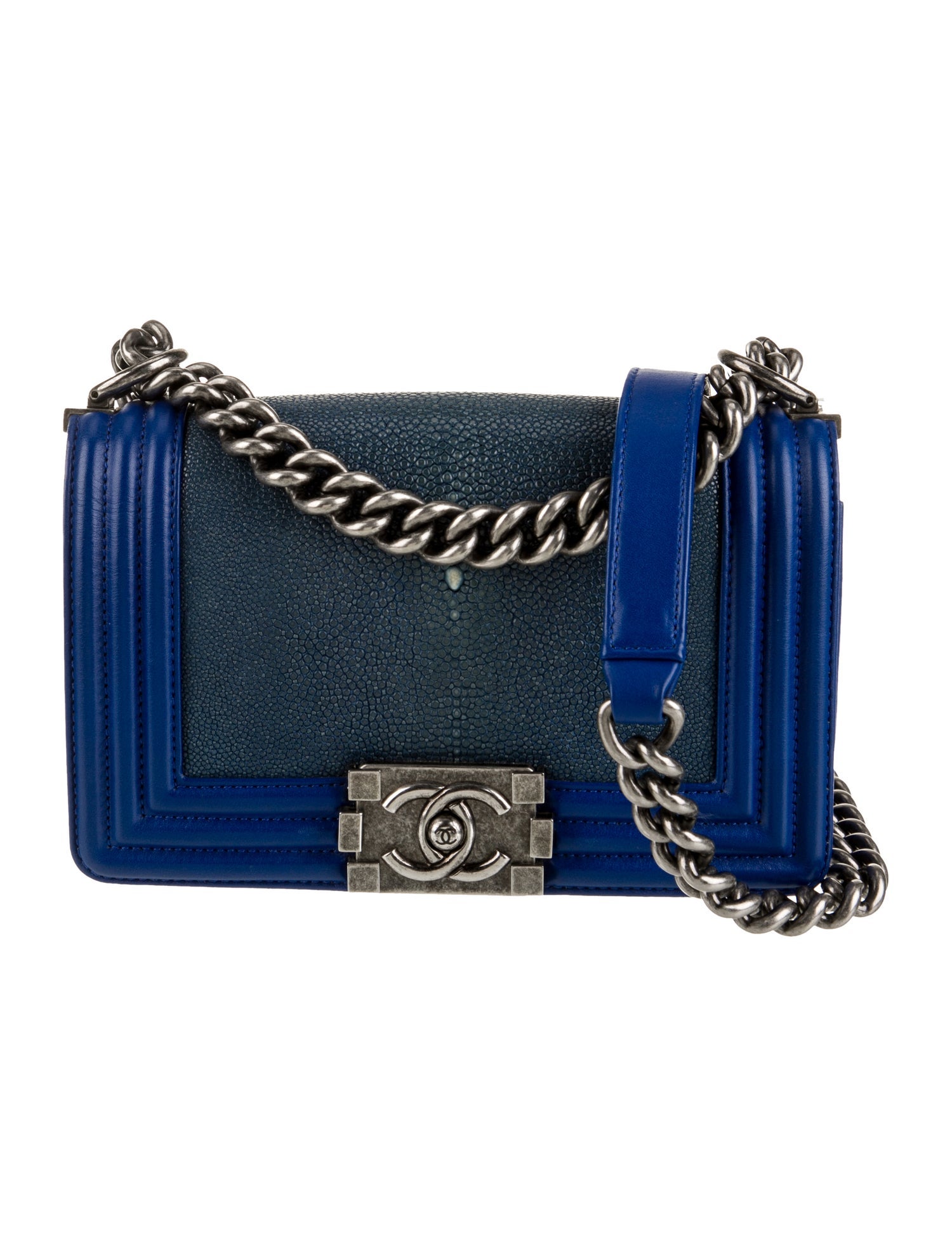 Chanel Small Galuchat Boy Bag