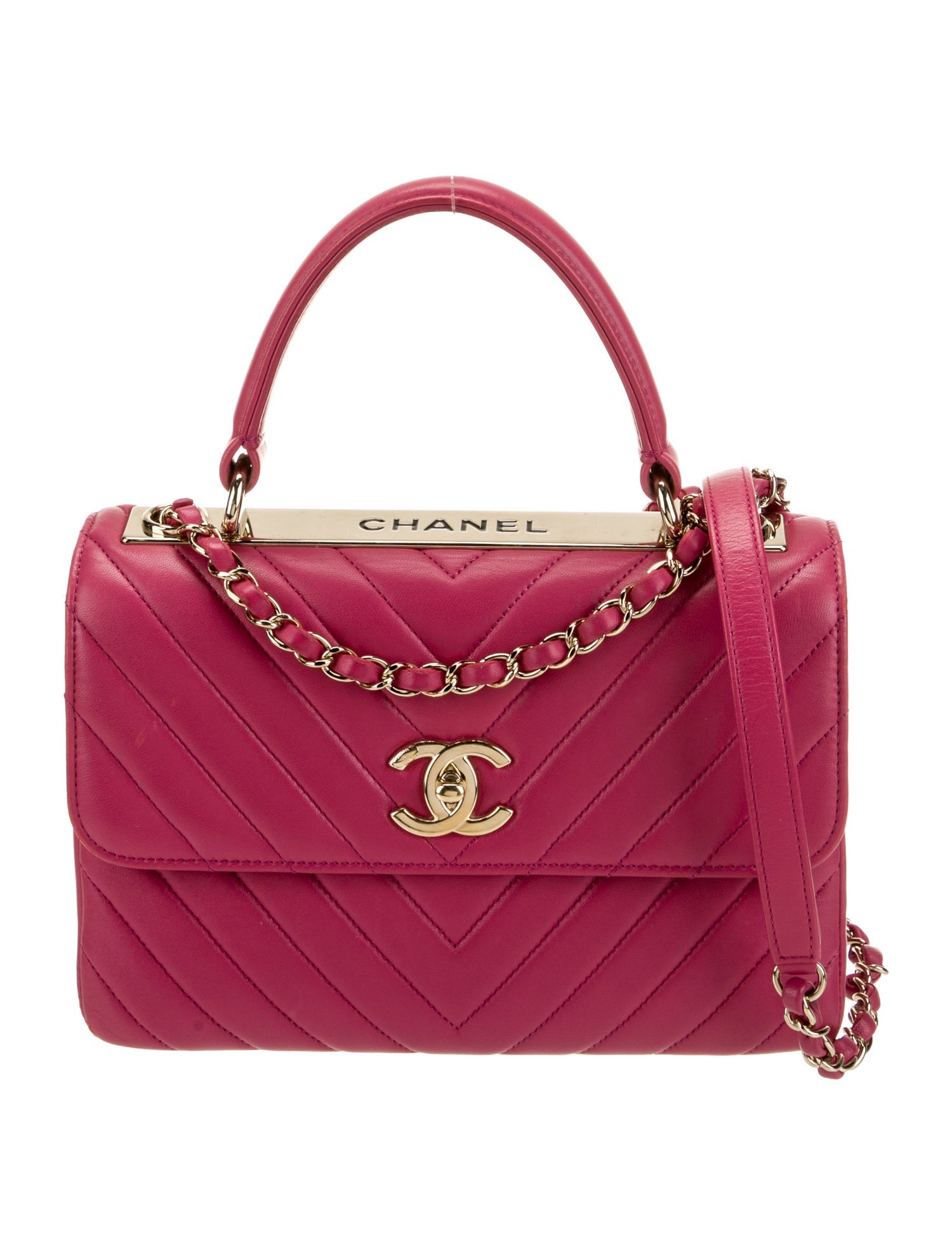 Chanel Small Chevron Trendy CC Flap Bag