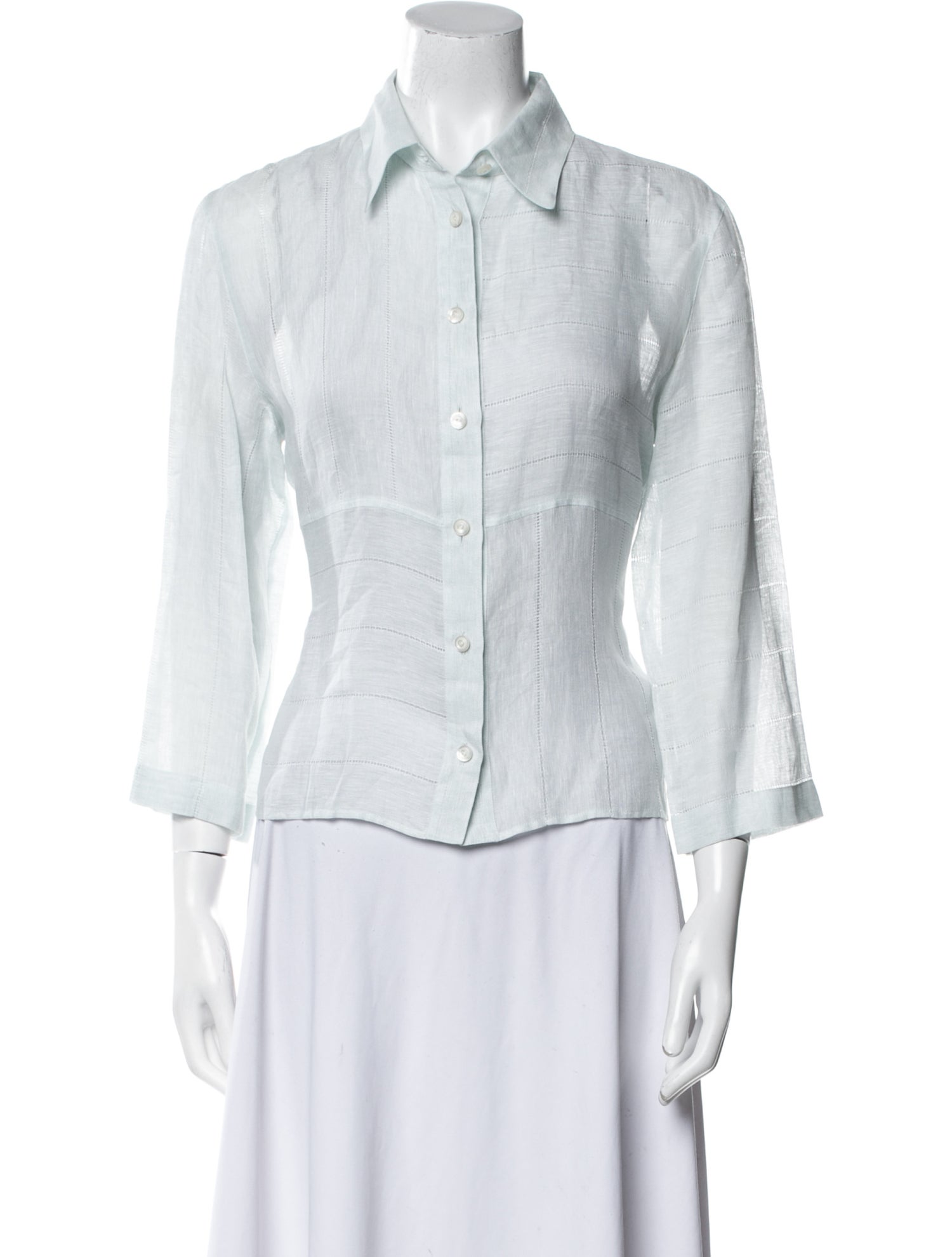 Chanel Vintage 2000 Button-Up Top