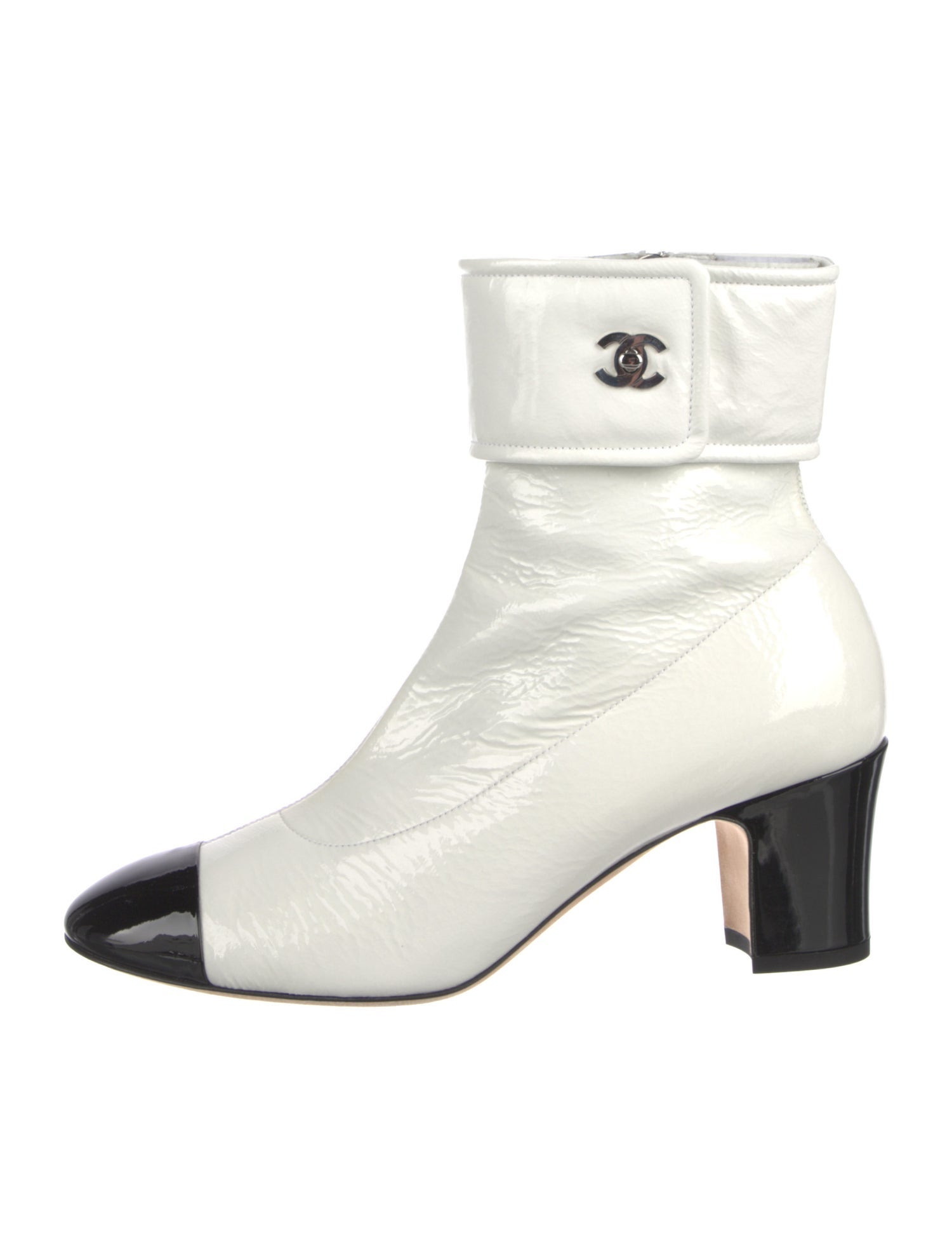 Chanel 2020 Interlocking CC Logo Boots