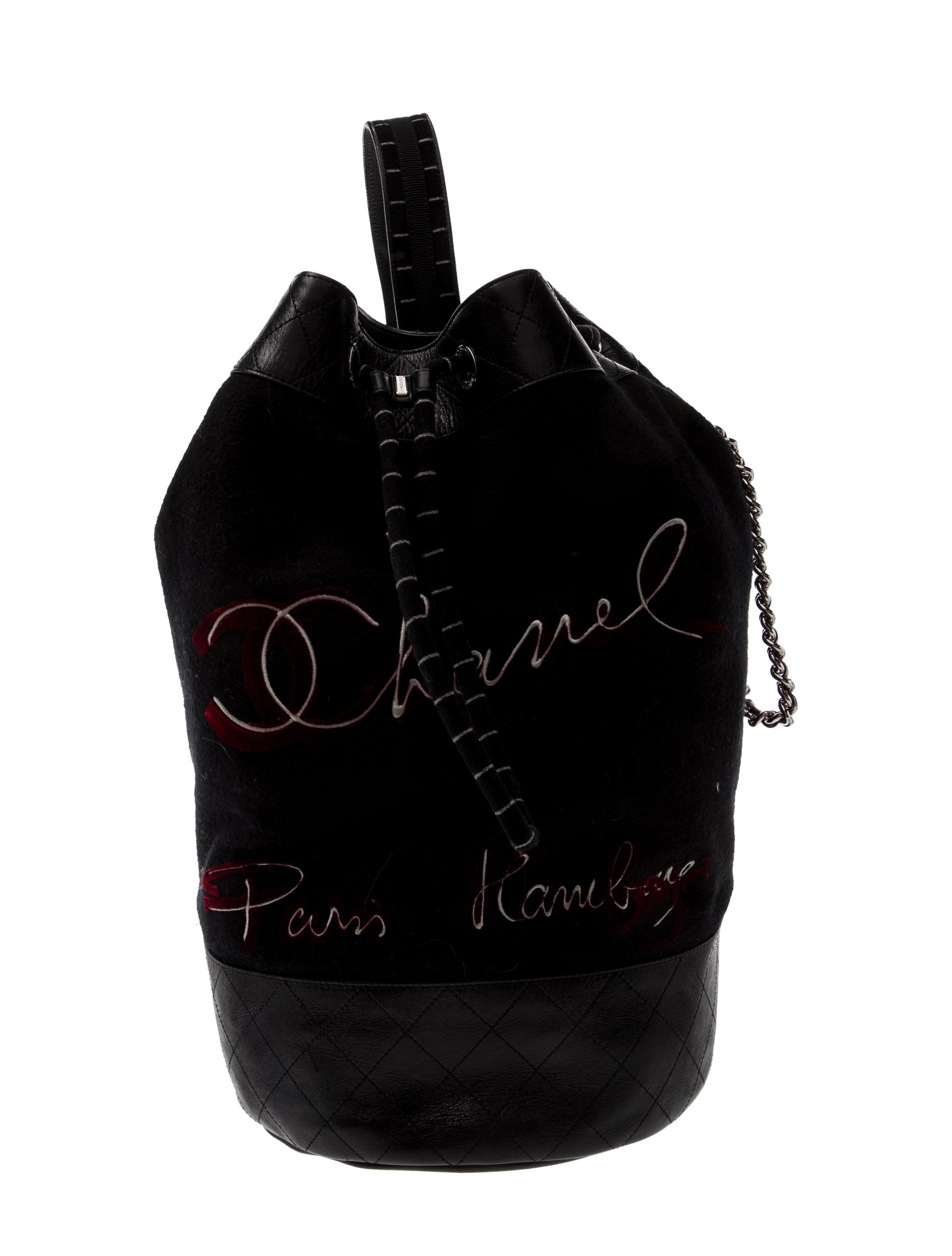 Chanel Paris-Hamburg Drawstring Backpack