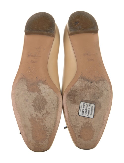 Chanel Interlocking CC Logo Lambskin Ballet Flats