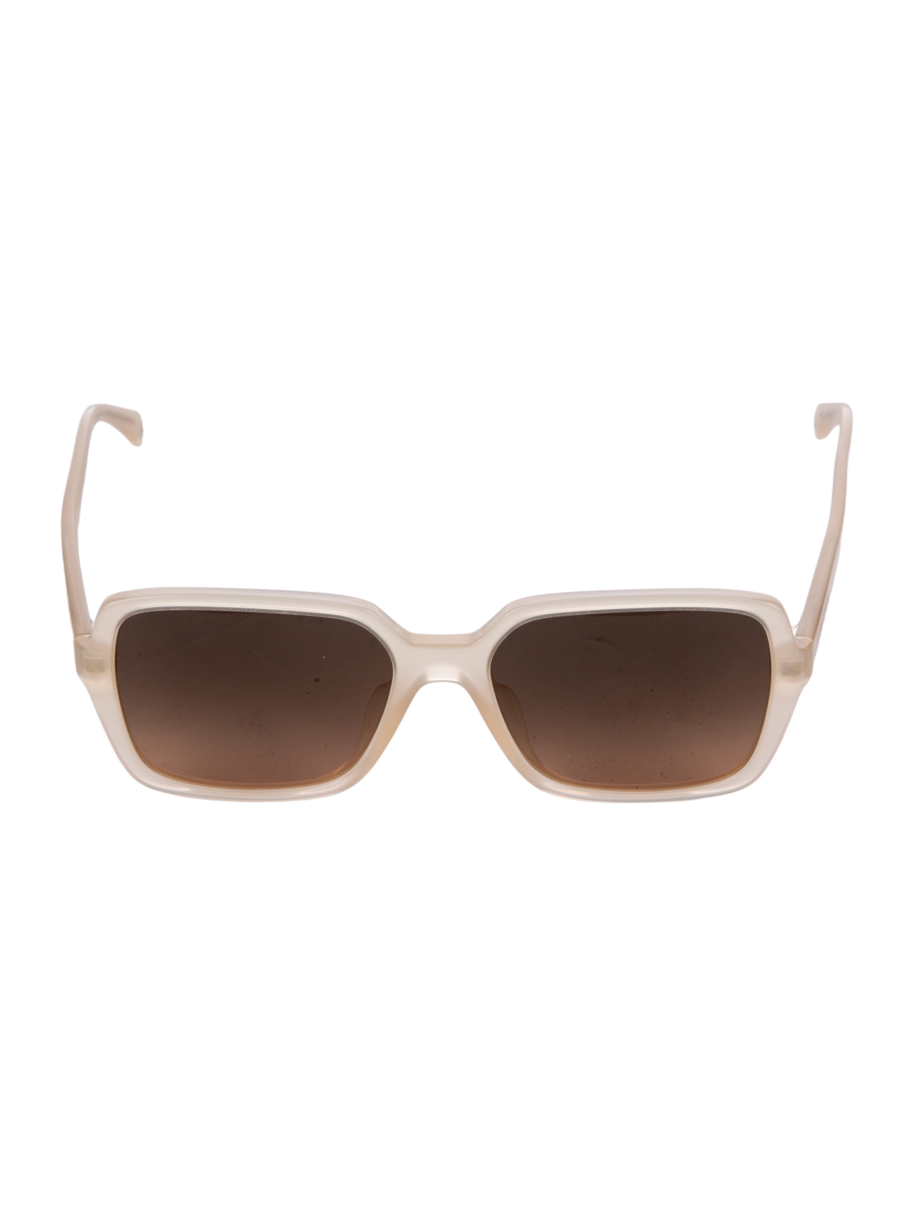 Chanel Interlocking CC Logo Square Sunglasses