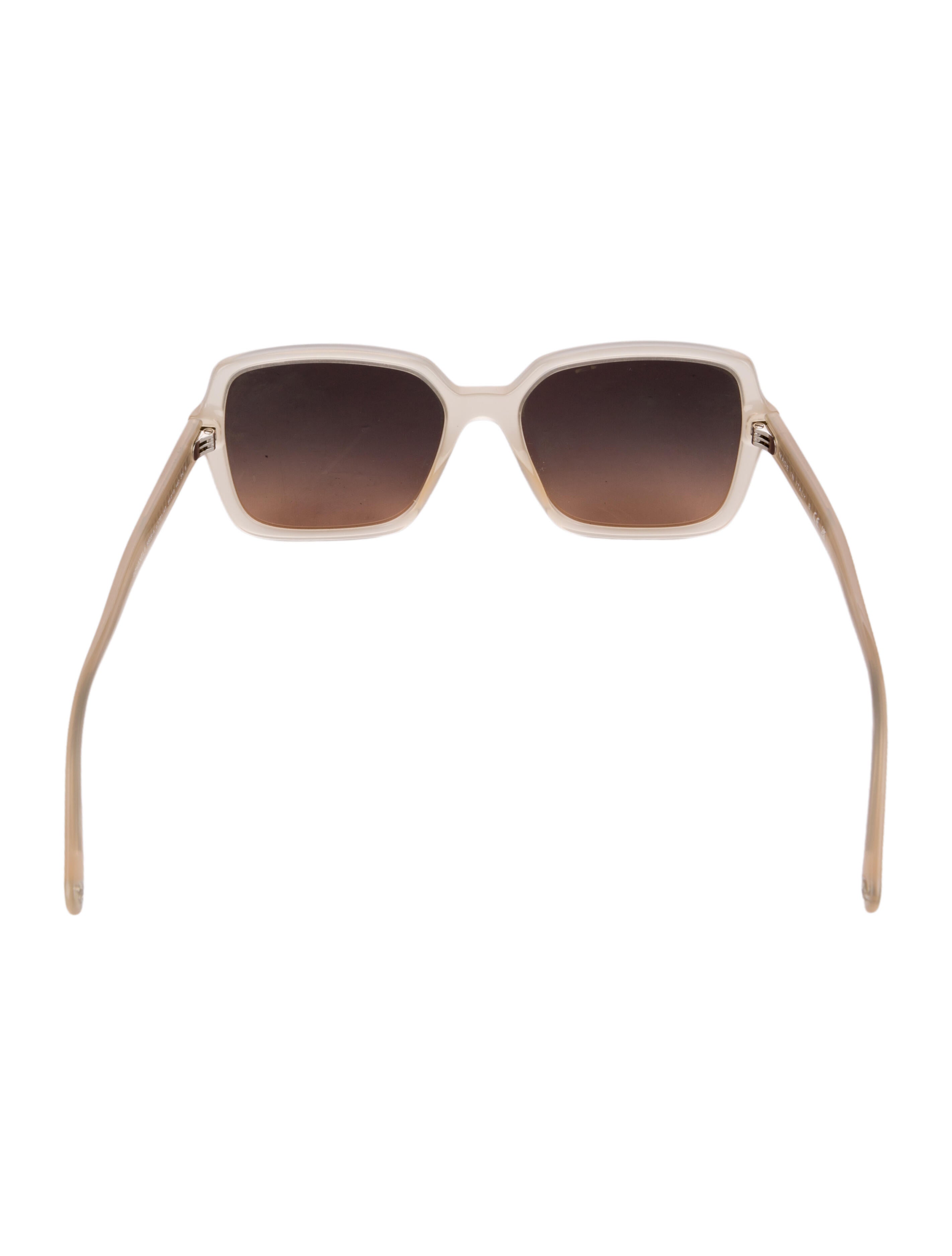 Chanel Interlocking CC Logo Square Sunglasses