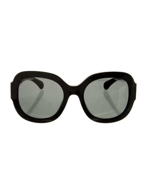 Chanel Interlocking CC Logo Oversize Sunglasses