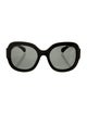 Chanel Interlocking CC Logo Oversize Sunglasses