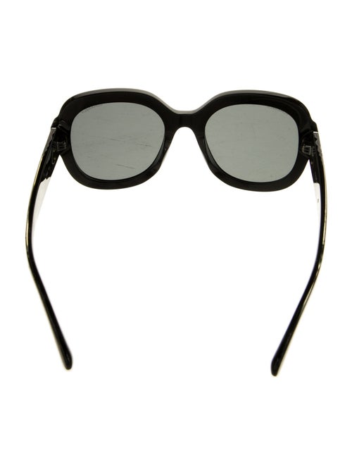 Chanel Interlocking CC Logo Oversize Sunglasses
