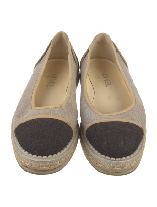 Chanel 2016 Interlocking CC Logo Espadrilles