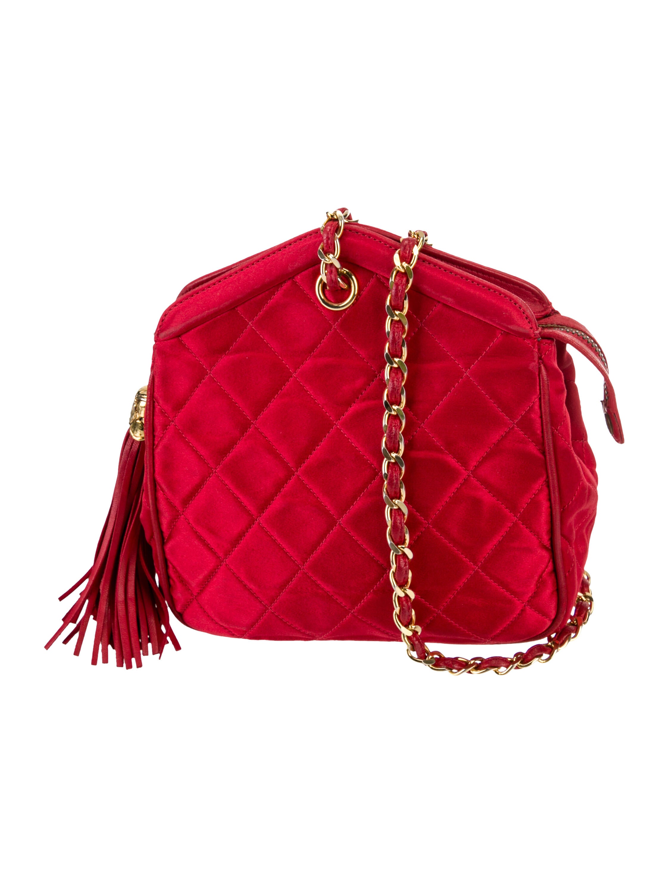 Chanel Quilted Tassel Crossbody Bag