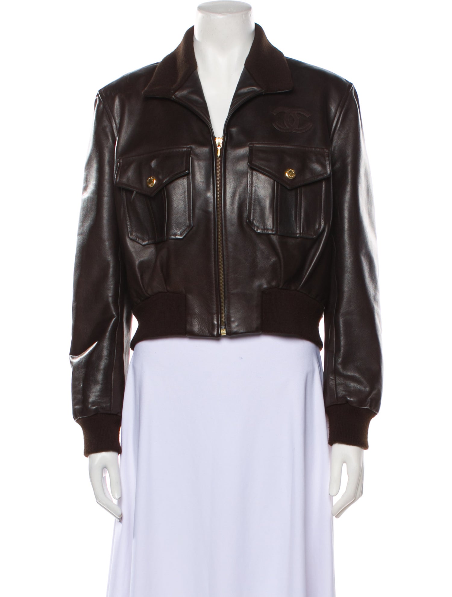 Chanel Vintage 1992 Biker Jacket