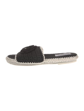 Chanel Interlocking CC Logo Espadrilles
