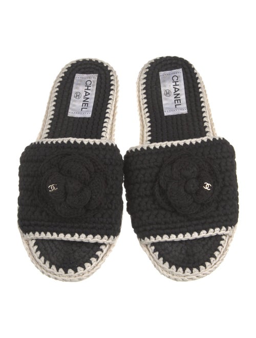 Chanel Interlocking CC Logo Espadrilles