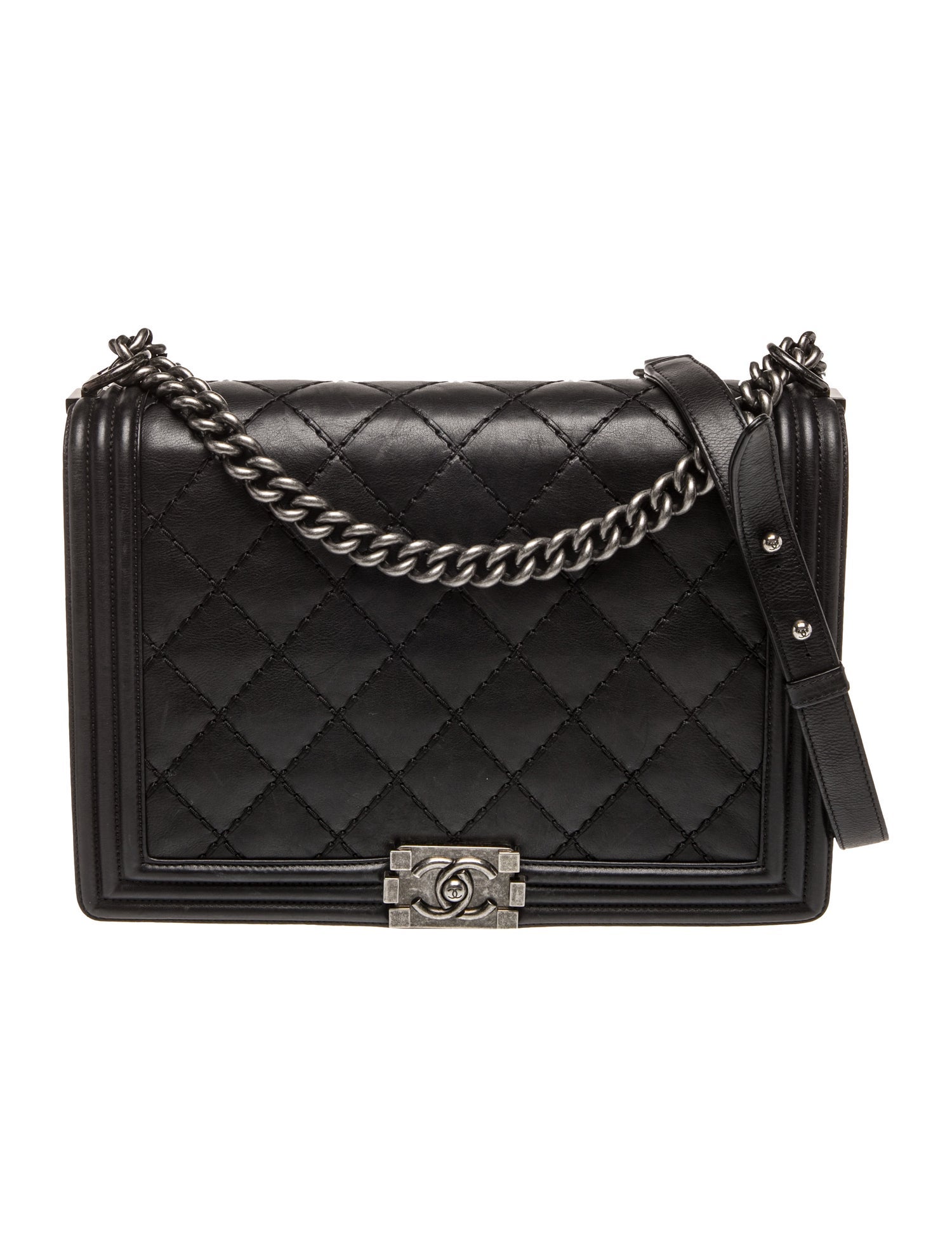 Chanel XL Double Stitch Boy Bag
