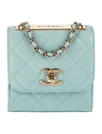 Chanel Micro Trendy CC Clutch w/ Chain