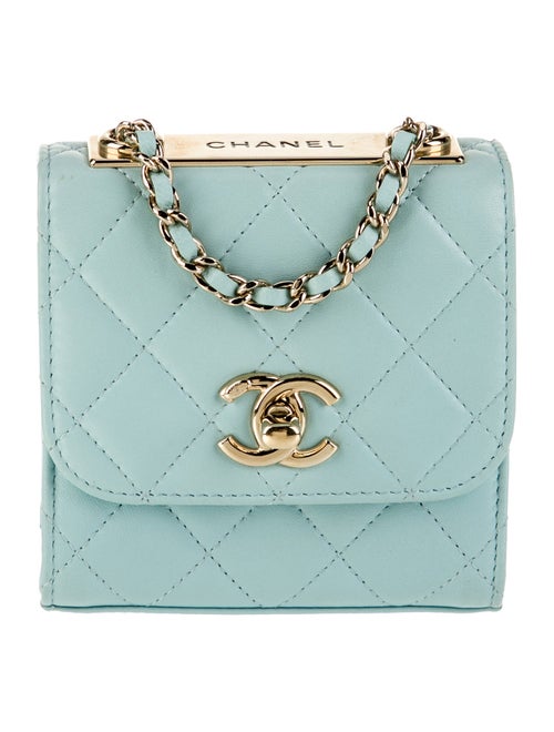 Chanel Micro Trendy CC Clutch w/ Chain