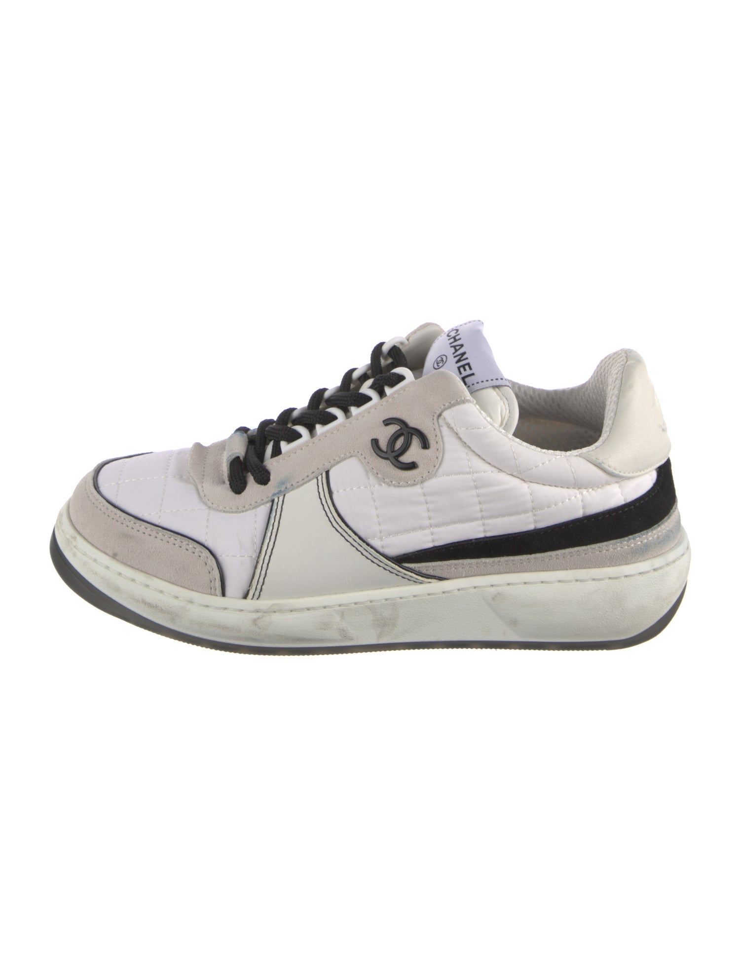 Chanel 2023 Interlocking CC Logo Sneakers