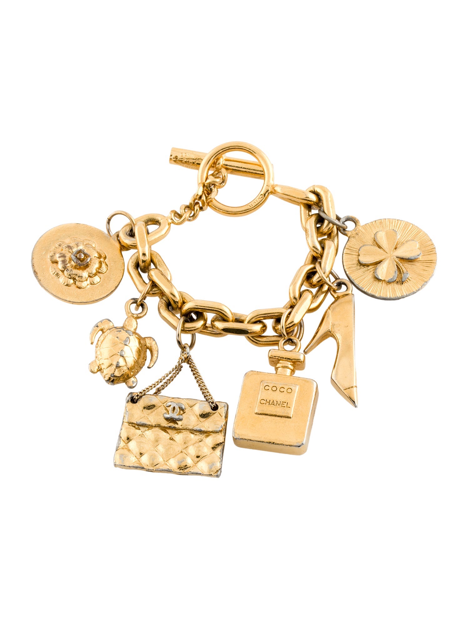 Chanel Vintage Lucky Charm Bracelet