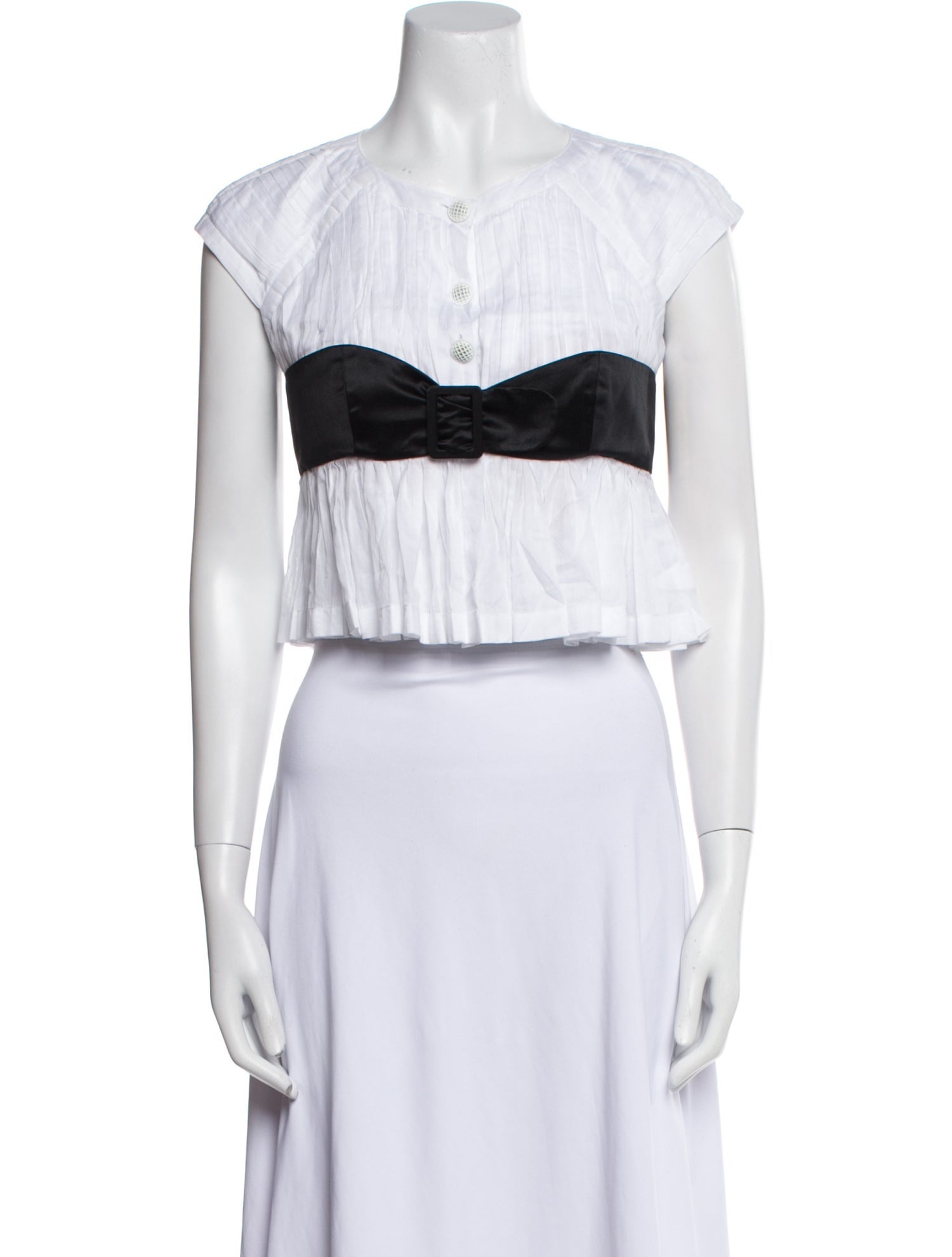 Chanel Vintage 2009 Crop Top