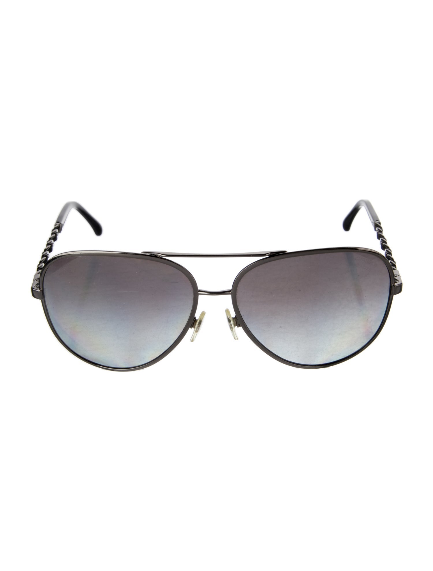Chanel Interlocking CC Logo Aviator Sunglasses