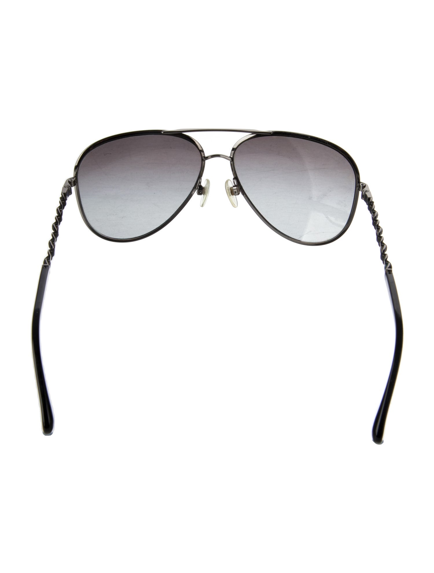Chanel Interlocking CC Logo Aviator Sunglasses